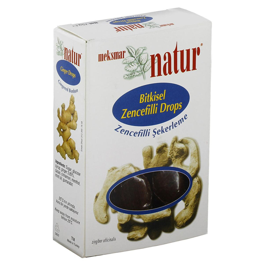 Meksmar Natur Ginger Candy - Natural Confectionery for Digestive Wellness - Food & Candy