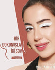 Show by Pastel Multi-Matte Eye Paint Waterproof Eyeshadow & Liner - Long Lasting, Anti-Aging Makeup Waterproof Eyeshadow & Liner - Long Lasting Makeup waterproof eyeshadow, eyeliner, multi-matte eye paint, long-lasting makeup, anti-aging cosmetics, cosmetics, makeup, eye makeup, waterproof makeup, smudge-proof, durable makeup, beauty products, skincare
