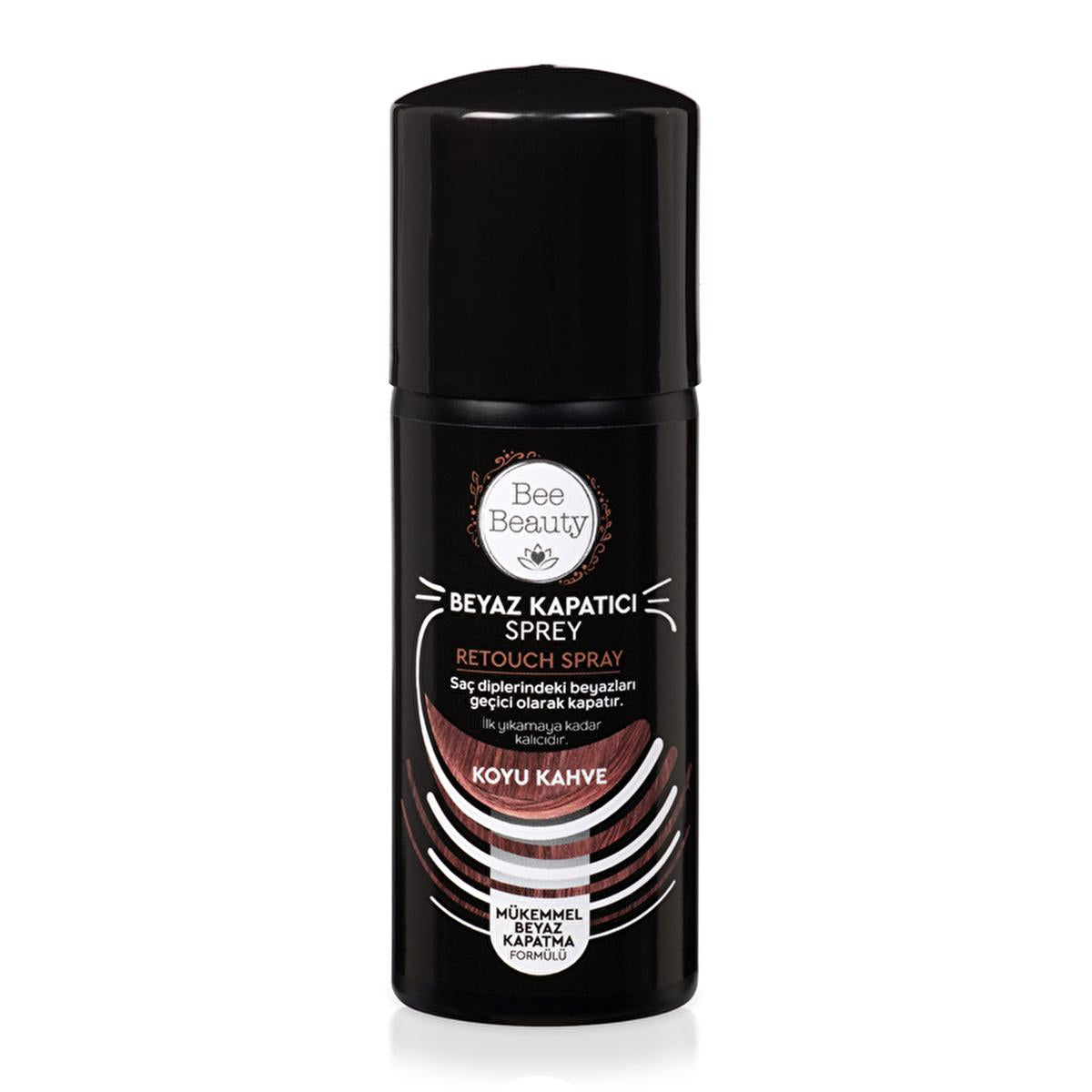 Bee Beauty Temporary Hair Color Spray for Women - Gray Hair Cover, Quick Hair Color - 2.54 fl oz - Hair Spray