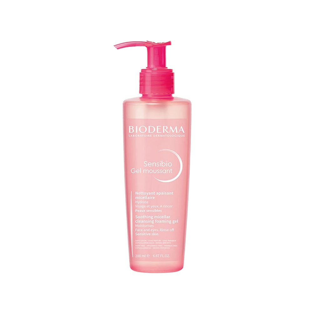 Bioderma Sensibio Facial Cleansing Gel for Sensitive Skin - Gentle, Dermatologically Tested, 200ml Bioderma Sensibio Facial Cleansing Gel - Gentle, Dermatologically Tested Bioderma Sensibio, Facial Cleansing Gel, Sensitive Skin Care, Gentle Skincare, Dermatologically Tested, Skincare for Sensitive Skin, Gentle Facial Cleanser, Bioderma Products, Sensitive Skin Solutions, Facial Care, Skincare Essentials
