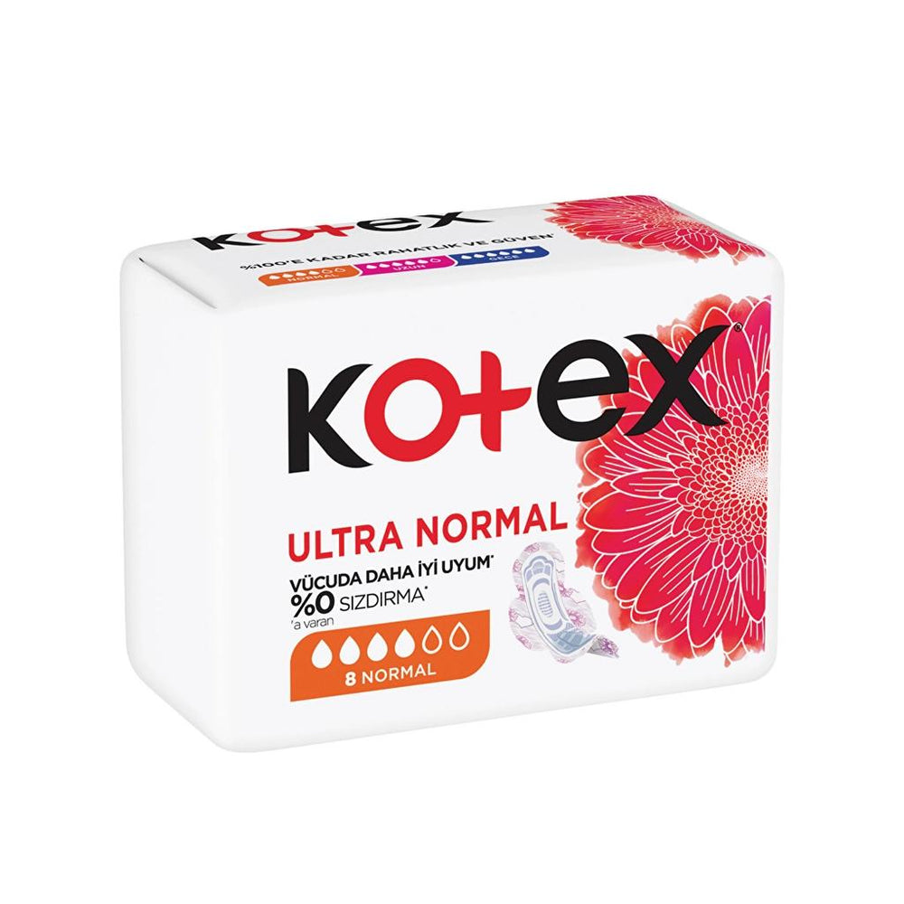 Kotex Ultra Normal Sanitary Pads for Daily Comfort 8-Pack