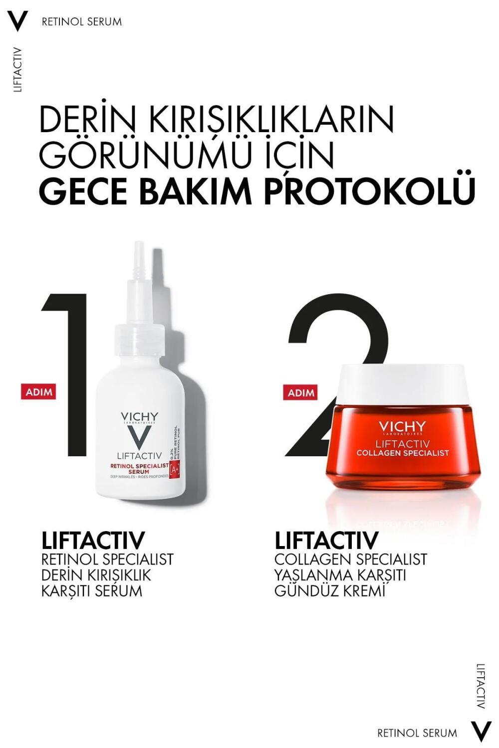 Vichy LiftActiv Retinol Serum: The Ultimate Anti-Aging Solution - Reduce Wrinkles, Improve Skin Tone, Dermatologist Tested, &amp; Paraben-Free - image 11