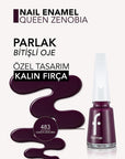 Flormar Nail Enamel 483 Queen Zenobia High Pigment