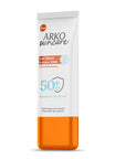 Arko Sun Care SPF50+ Moisturizing Face Sunscreen: UVA/UVB Protection, Non-Greasy, Ocean Friendly - Daily Sun Protection for Sensitive Skin Arko SPF50+ Face Sunscreen: Sensitive Skin UVA/UVB Protection SPF50+ sunscreen, face sunscreen, sensitive skin sunscreen, uva uvb protection, water resistant sunscreen, moisturizing sunscreen, ocean friendly sunscreen, non greasy sunscreen, sunscreen for daily use, sun protection for face, sunscreen, sunblock, facial sunscreen, daily sunscreen, sensitive skin care, water