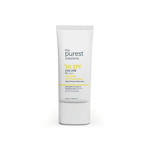 The Purest Solutions SPF 50+ Moisturizing Sunscreen for Dry Skin - Anti-Aging Sun Care SPF 50+ Sunscreen for Dry Skin - The Purest Solutions sunscreen, SPF 50+, UV protection, moisturizing sunscreen, anti-aging sun care, dry skin care, sensitive skin, sun protection, skin hydration, non-greasy sunscreen, daily sun care, anti-aging skincare, skin protection, facial sunscreen, body sunscreen