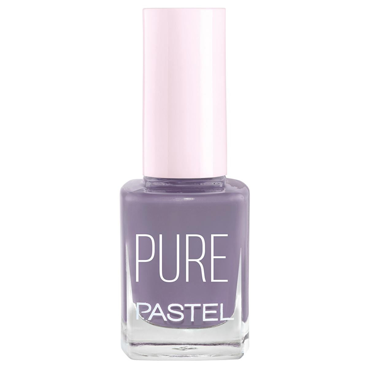 pastel-pure-nail-polish-606-bottle, pastel-pure-nail-polish-606-nail-application Pastel Pure Nail Polish 606 - Light and Charming Pastel Shades | 0.5 fl. oz. Pastel Pure Nail Polish 606 - Soft Pastel Color nail-polish, pastel-colors, pure-series, healthy-beauty, cosmetic, nail-care, ai-generated, beauty, manicure, fashion