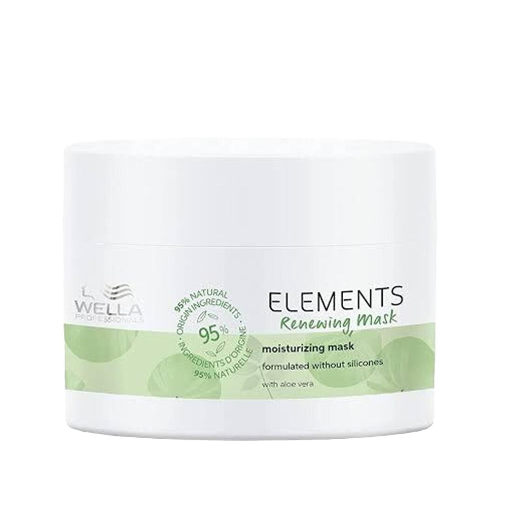 Wella Elements Paraben-Free Renewing Hair Mask 150ml - Nourishing, Chemical-Free Hair Care - Hair Mask