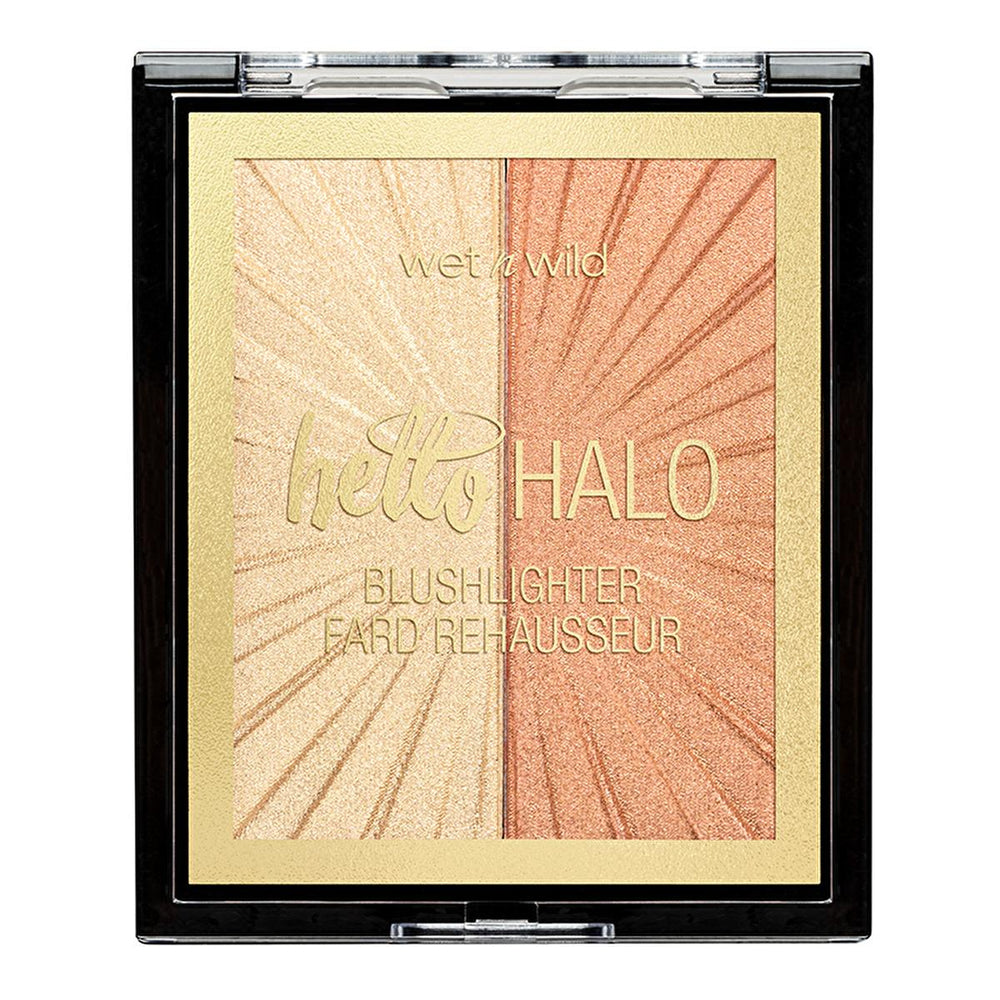 Wet n Wild Hello Halo Blush Highlighter - Dual-Function Makeup for Natural Glow - view 3