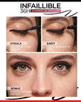 L'Oréal Paris Infaillible Eyeliner - Bronzed Espresso, Long-Lasting Waterproof Eye Makeup with Creamy Texture - view 4