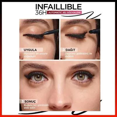 L'Oréal Paris Infaillible Eyeliner - Bronzed Espresso, Long-Lasting Waterproof Eye Makeup with Creamy Texture L'Oréal Paris Infaillible Eyeliner - Long-Lasting Waterproof Eye Makeup L'Oréal Paris Infaillible Eyeliner, Waterproof Eyeliner, Long-Lasting Eye Makeup, Bronzed Espresso Eyeliner, Creamy Eyeliner, Eye Makeup, Cosmetics, Makeup Essentials, Beauty Products, Long-Lasting Makeup, Waterproof Makeup, Easy-to-Apply Cosmetics, Natural Look, Dramatic Look, Eye Care, Makeup for Beginners, Gift for Her