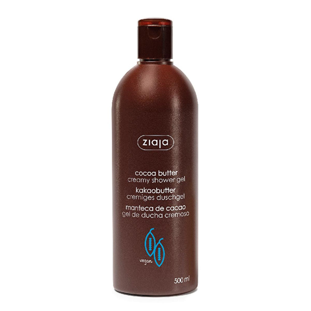 Ziaja Cocoa Butter Creamy Shower Gel: Intense Moisturizing & Natural Shower Gel for Dry, Sensitive Skin - Gentle, pH Balanced, 16.91 fl oz Ziaja Cocoa Butter Shower Gel: Natural, Moisturizing - Shop Now! Creamy Shower Gel, Moisturizing Shower Gel, Natural Shower Gel, Shower Gel for Dry Skin, Gentle Shower Gel, Kakao Yağı Shower Gel, Cocoa Butter Shower Gel, Shower gel for sensitive skin, shower gel, sensitive skin, dry skin, moisturizing, natural ingredients, gentle cleansing, cocoa butter, daily use, famil