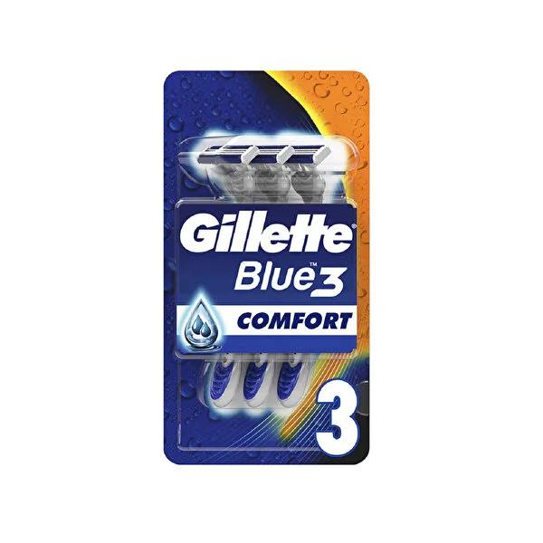 Gillette Blue3 Disposable Razor 3-Pack - Comfort Technology - image 8