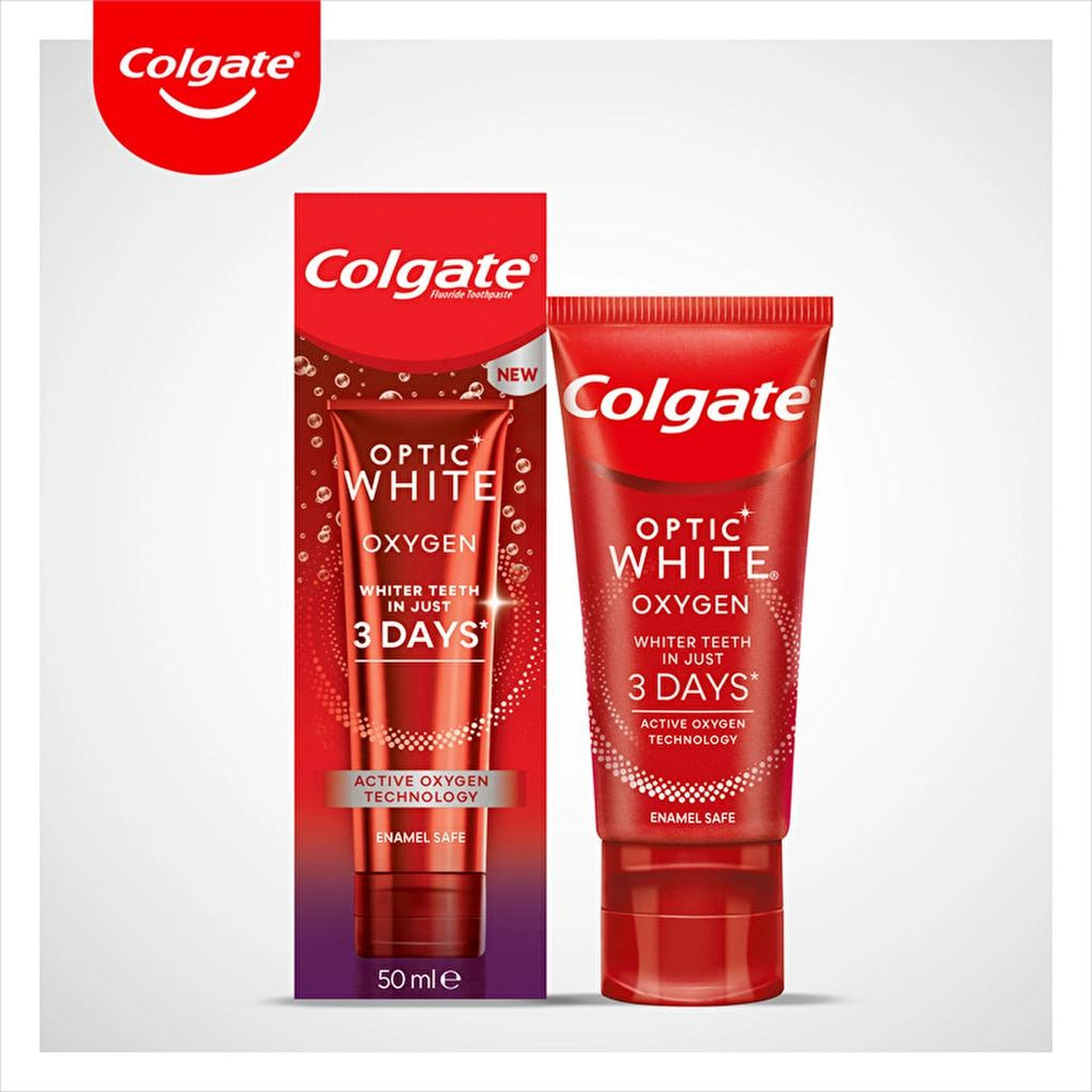 Colgate Optic White Oxygen Whitening Toothpaste 50 ml
