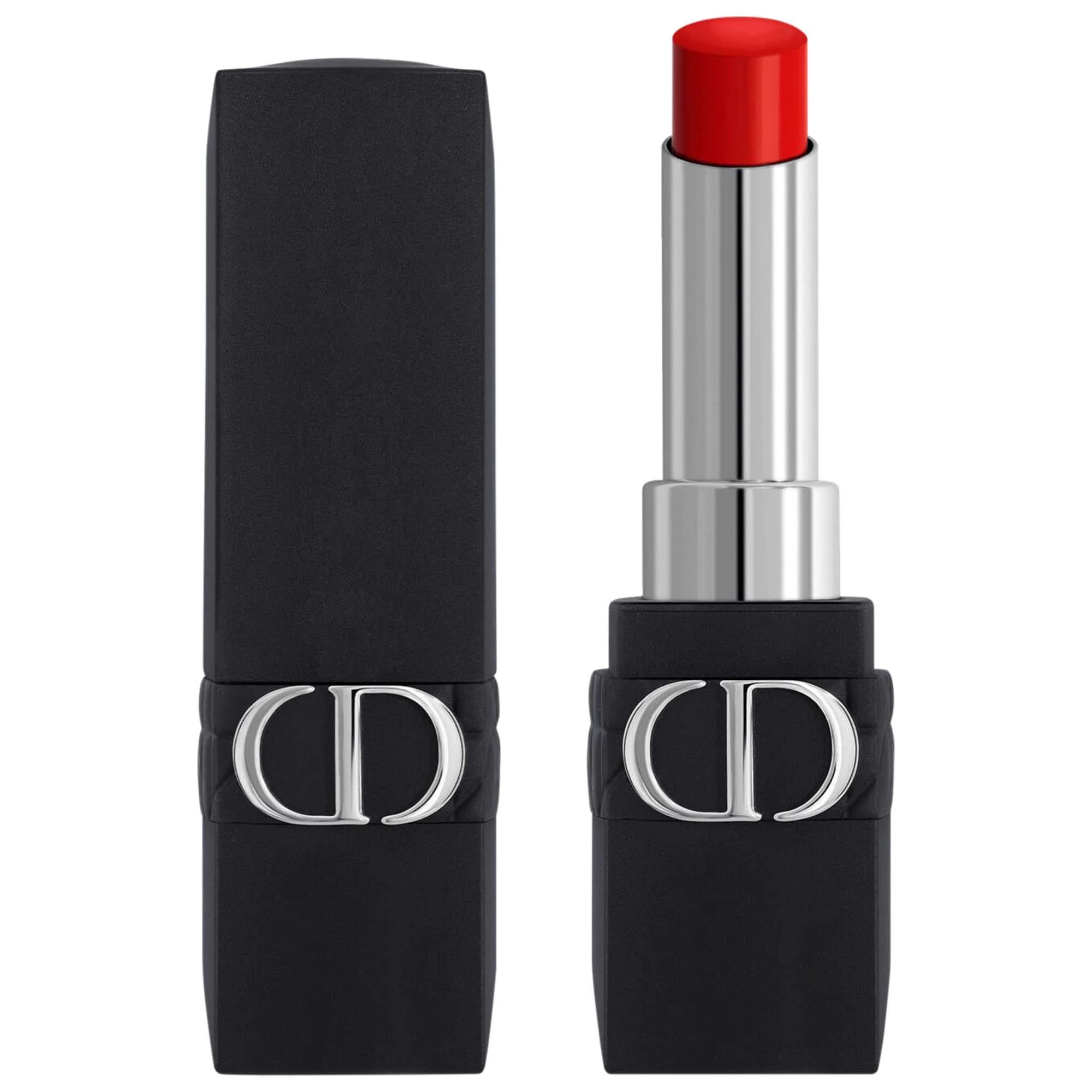 Dior Rouge Forever Transfer-Proof Lipstick: 16-Hour Wear, Couture Matte Finish, Intense Color, Hydrating Red Peony Lipstick Dior Transfer-Proof Lipstick: 16-Hour Couture Matte, Hydrating transfer-proof lipstick, long-lasting lipstick, matte lipstick, highly pigmented lipstick, red peony lipstick, Dior lipstick, couture matte lipstick, transfer resistant lip color, 16 hour lipstick, hydrating matte lipstick, lipstick, lip color, lip stain, transfer-proof, long-wearing, hydrating, red peony extract, jojoba, c