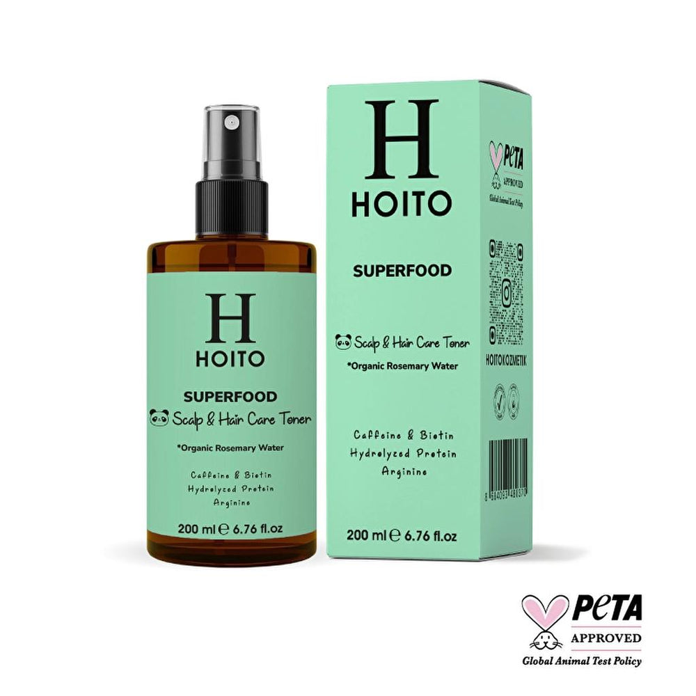 Hoito Superfood Rosemary Hair & Scalp Tonic 200 ml