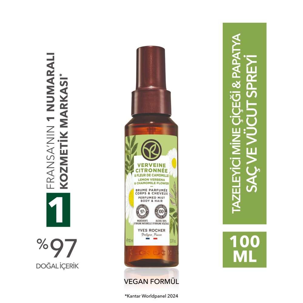 Verbena & Chamomile Hair & Body Mist - Refreshing Vegan Spray 150ml