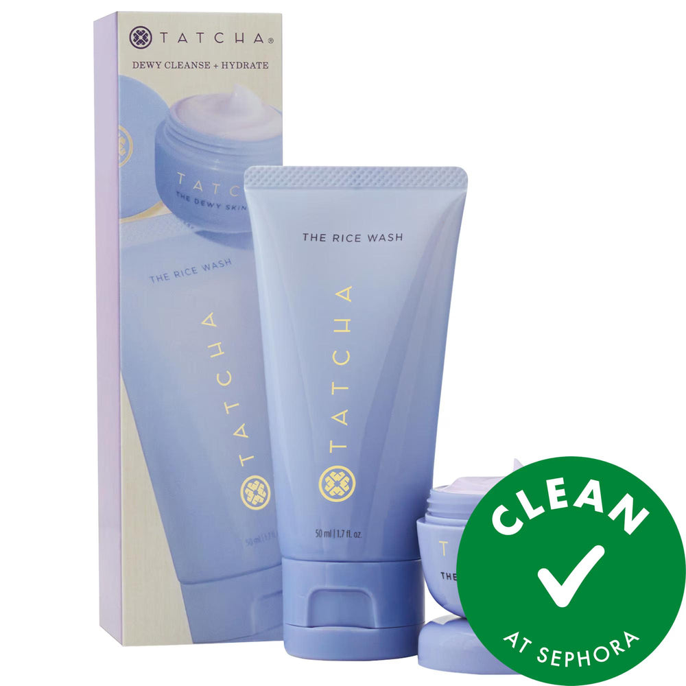 Dewy Skincare Duo by Dewy - Travel-Friendly Hydrating Cleanse & Moisturize Set for Dry, Dull Skin - Cruelty-Free, Clean Beauty Products Dewy Skincare Duo - Hydrating, Cruelty-Free Travel Set travel skincare duo, cruelty-free skincare, clean beauty products, hydrating skincare set, anti-aging skincare, skincare for dryness and dullness, skincare sets, travel-sized skincare, moisturizing skincare, radiant skin, healthy-looking skin, skincare routine, ethical skincare, natural skincare ingredients, face moistu