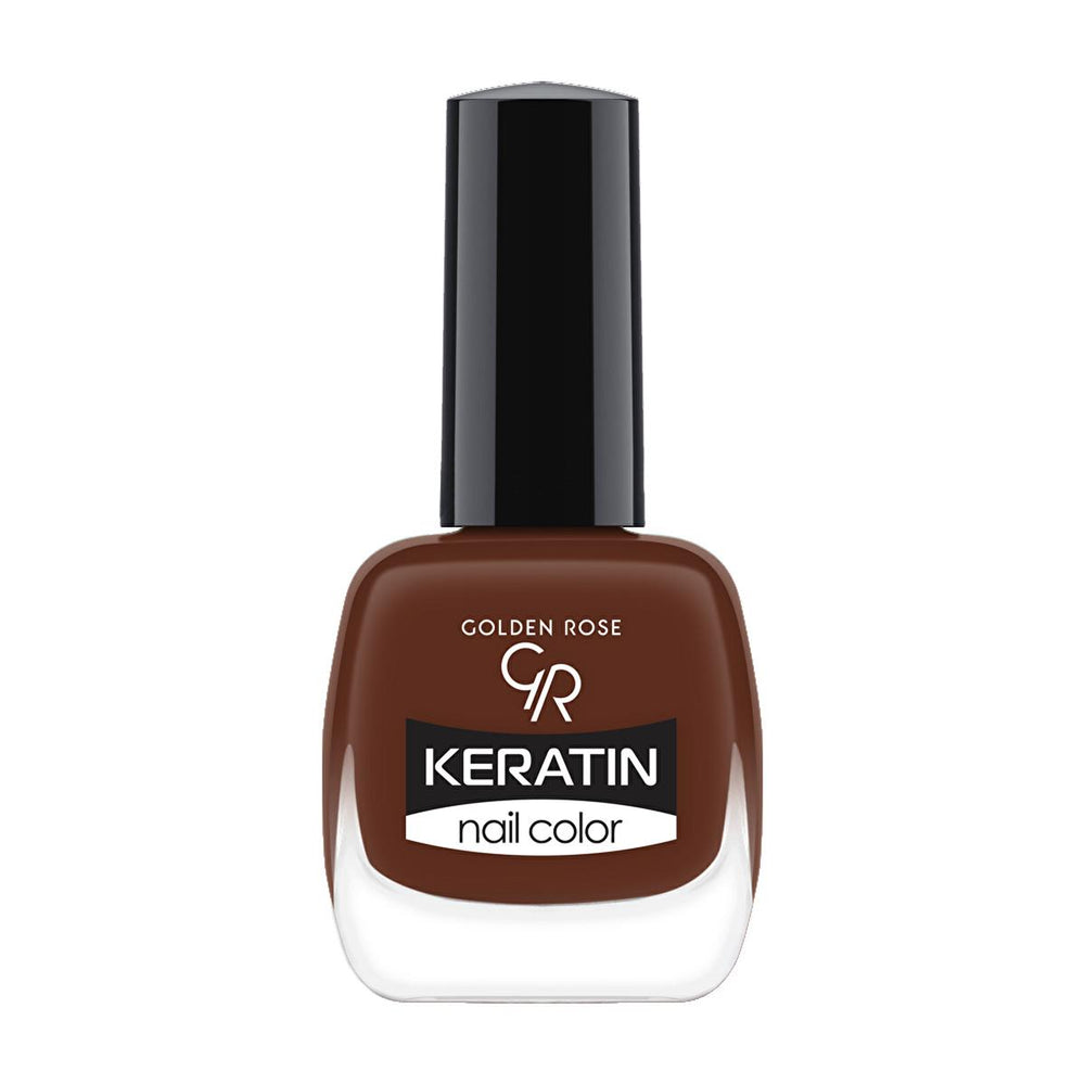 Golden Rose Keratin Nail Polish - Long-Lasting, Nourishing Nail Color with Keratin Enriched Formula - Nail Polish