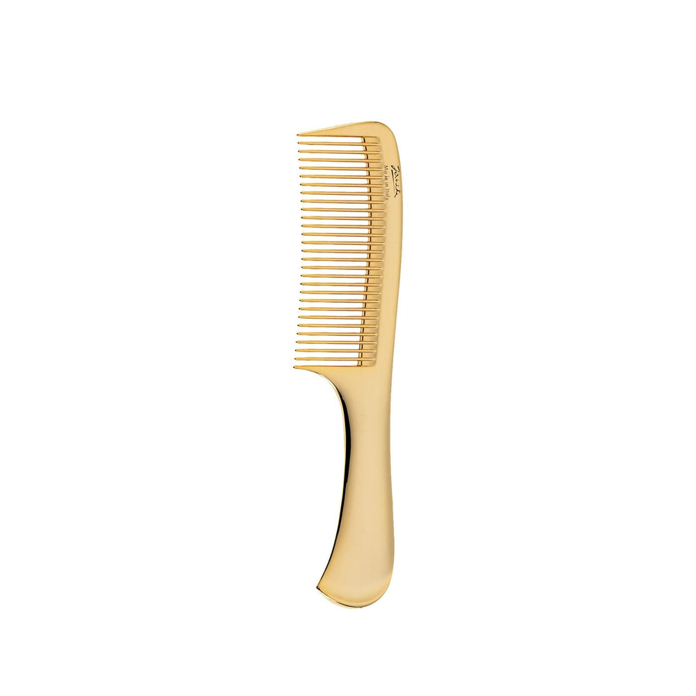 Janeke Gold Handle Comb AU825 - Elegant Styling Comb