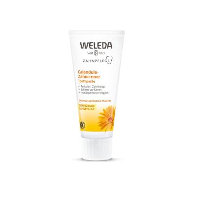 weleda natural calendula toothpaste tube, natural ingredients of weleda calendula toothpaste Weleda Natural Calendula Toothpaste - Soothing Formula | 75ml Weleda Natural Calendula Toothpaste - 75ml weleda, natural-toothpaste, vegan, calendula, organic, gluten-free, oral-care, healthy-lifestyle, fresh-breath, ai-generated