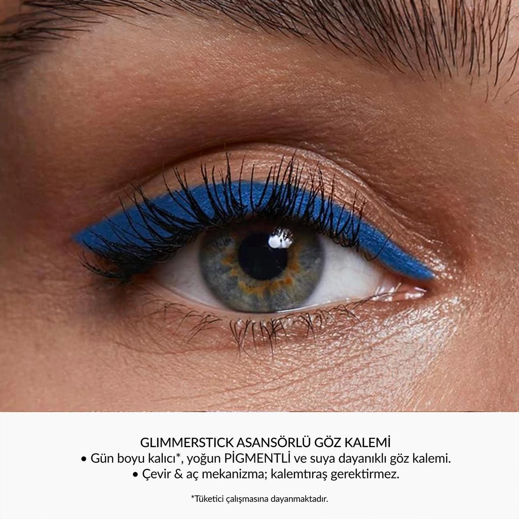 Avon Glimmerstick Retractable Eyeliner in Azure Blue 0.28g