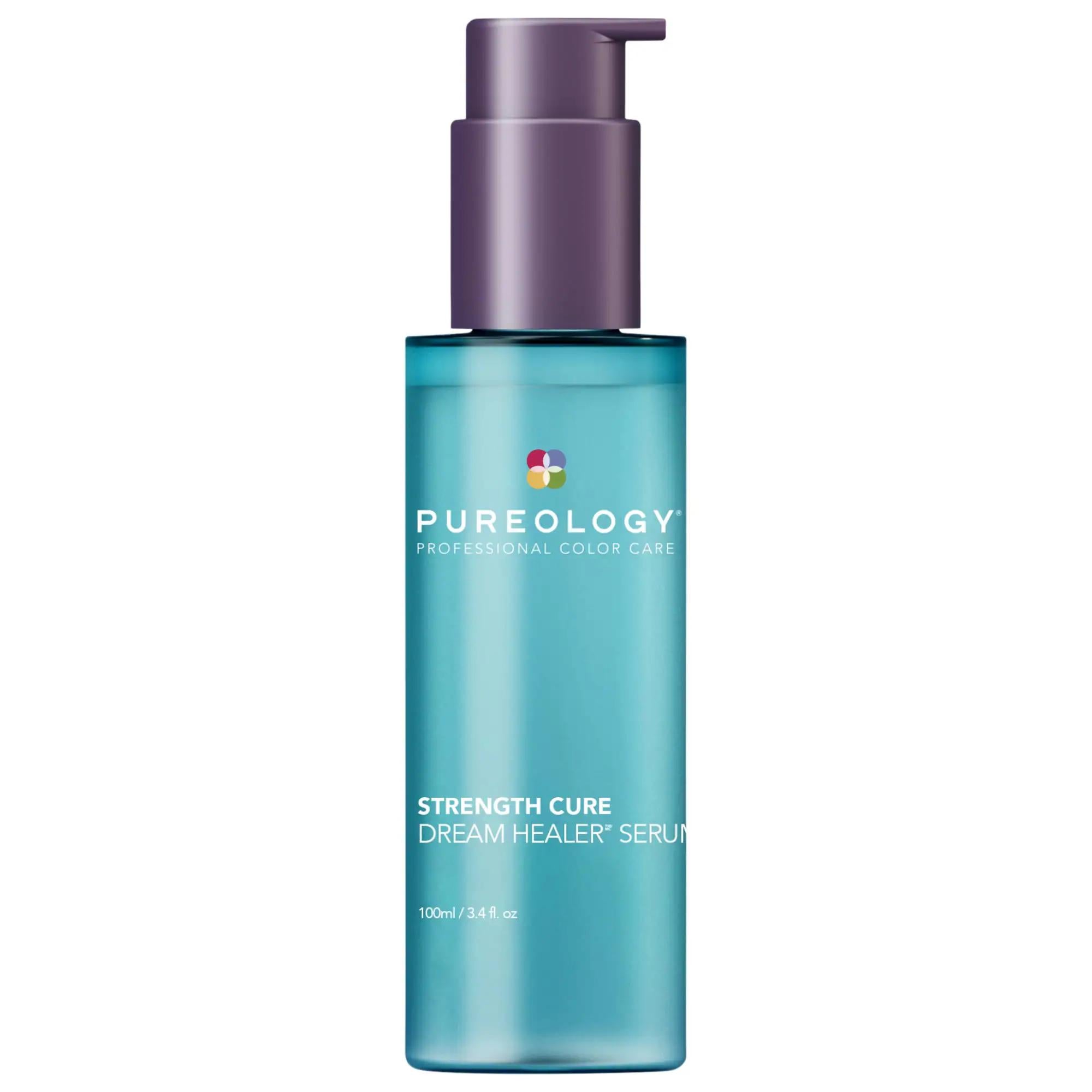Strength Cure: Dream Healer Hair Serum - Restores Damaged Hair, Seals Split Ends &amp; Heat Protection Up to 450°F Strength Cure Serum: Repair Damaged Hair &amp; Protect From Heat hair serum for damaged hair, split end repair serum, heat protectant serum, hair strengthening serum, lightweight hair serum, hair breakage treatment, amino acid hair repair, damaged hair serum, shine enhancing hair serum, heat protection spray, hair serum, split ends, heat protection, hair strengthening, lightweight, breakage treatment, 