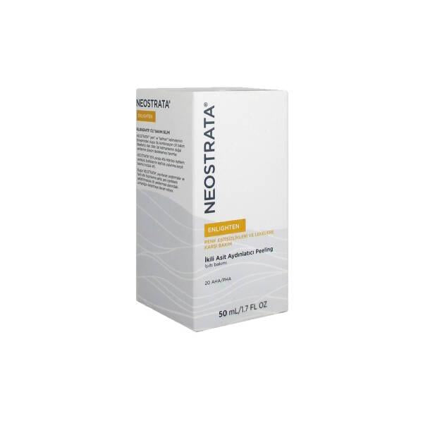 Neostrata Enlighten Chemical Peel - Glycolic Acid & PHA Skincare for Brightening & Exfoliation - Exfoliator