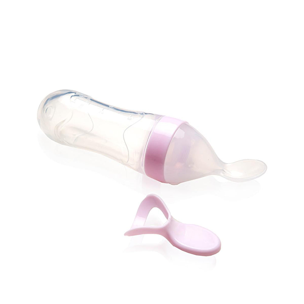 Babyjem Baby Squeeze Spoon - BPA-Free, One-Handed Feeding, Silicone Baby Feeding Utensils, Baby Feeding Accessories, Baby Feeding Spoon - image 13