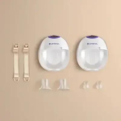Lansinoh Wearable Double Breast Pump - Hands-Free, 4 Modes, 9 Suction Levels, LED Display Lansinoh Wearable Double Breast Pump - Comfort & Convenience wearable breast pump, double breast pump, hands-free breast pump, Lansinoh breast pump, rechargeable breast pump, breast pump for working mothers, lactating mothers, breastfeeding support, baby care, new mom essentials