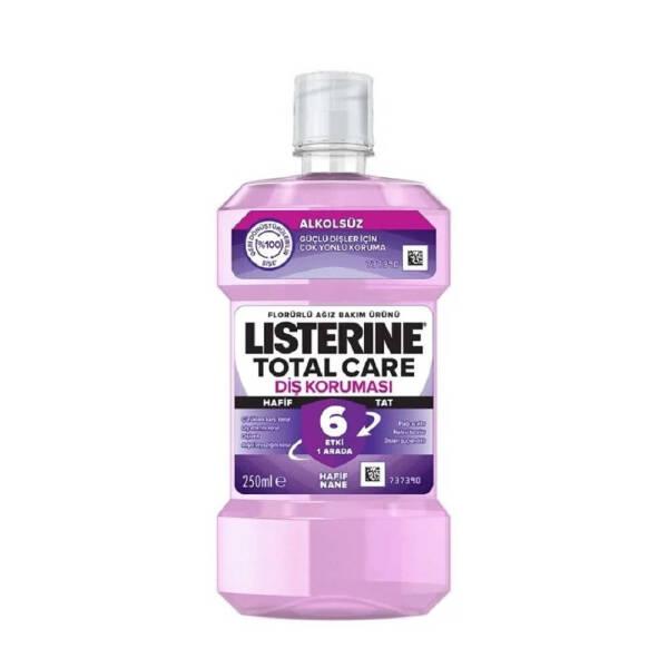 Listerine Total Care Alcohol-Free Mouthwash: Comprehensive Dental Protection, Fluoride, Mild Mint - Gentle Oral Rinse for Sensitive Gums, Plaque Control, 8.45 fl oz Listerine Alcohol-Free Mouthwash: Total Dental Protection alcohol-free mouthwash, total care mouthwash, fluoride mouthwash, mild mint mouthwash, dental protection mouthwash, Listerine mouthwash, mouthwash for sensitive gums, anti-gingivitis mouthwash, plaque control mouthwash, oral rinse, mouthwash, oral hygiene, dental care, sensitive gums, dry