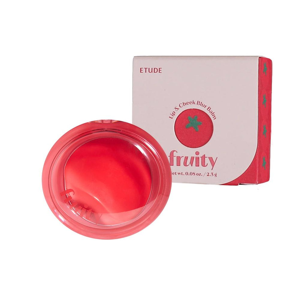 Etude Fruity Lip & Cheek Blur Balm 01 Red Tomato 4g