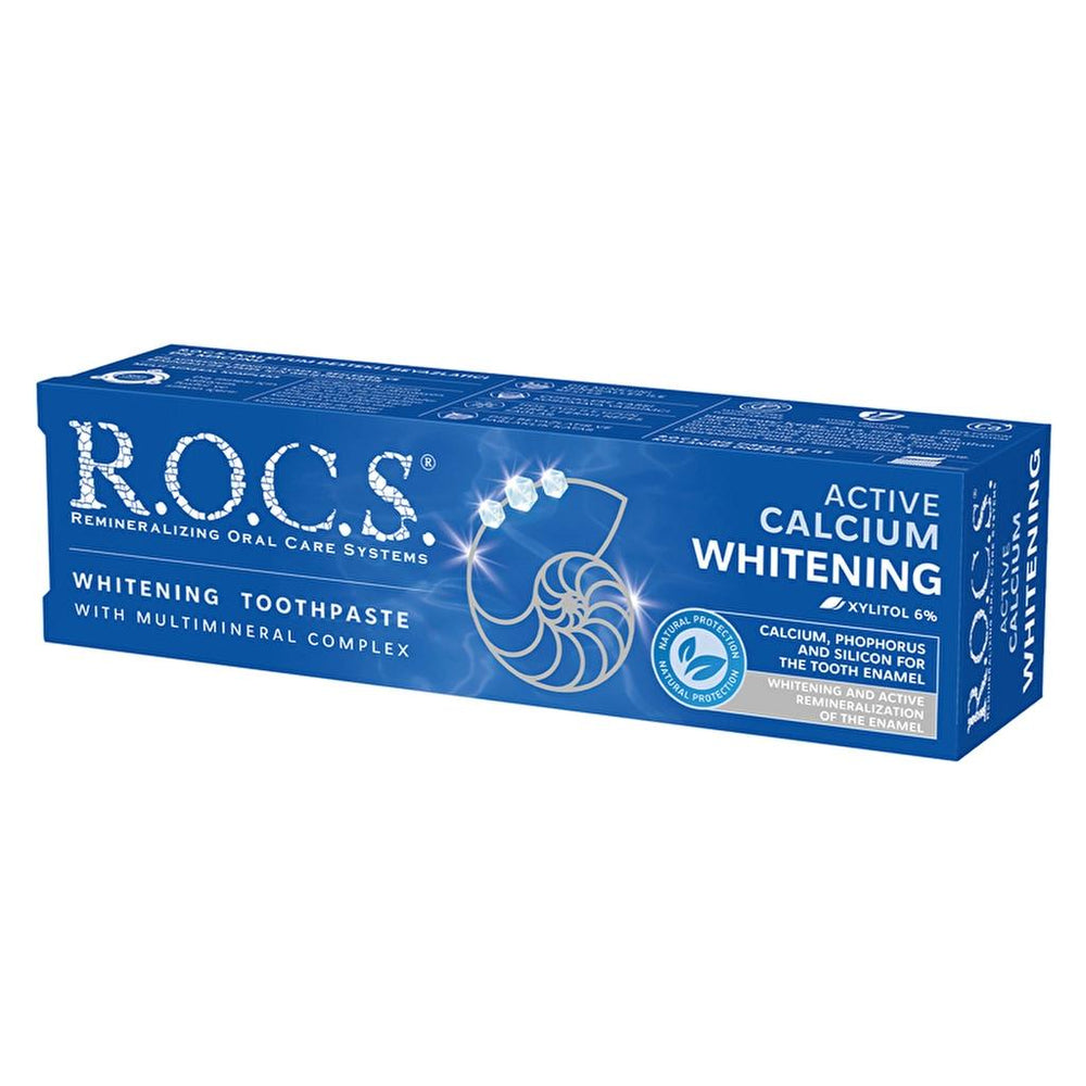 Rocs Active Calcium Extra Whitening Toothpaste 94g