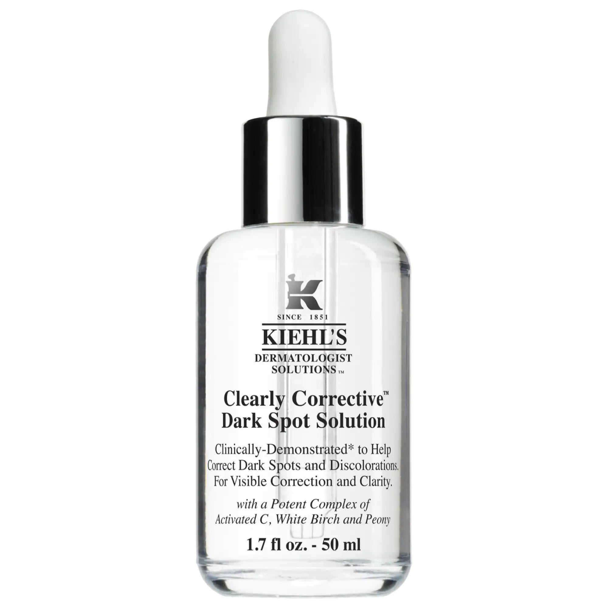 Kiehl&#39;s Clearly Corrective Dark Spot Corrector: Vitamin C Serum for Hyperpigmentation, Uneven Skin Tone &amp; Post-Acne Mark Removal - Brightening Face Serum Kiehl&#39;s Dark Spot Corrector: Vitamin C Serum for Bright, Even Skin dark spot corrector, hyperpigmentation serum, vitamin C serum, uneven skin tone treatment, post-acne mark removal, skin brightening serum, Clearly Corrective Serum, dark spot treatment for face, face serum for dark spots, brightening serum for sensitive skin, dark spots, hyperpigmentation, 