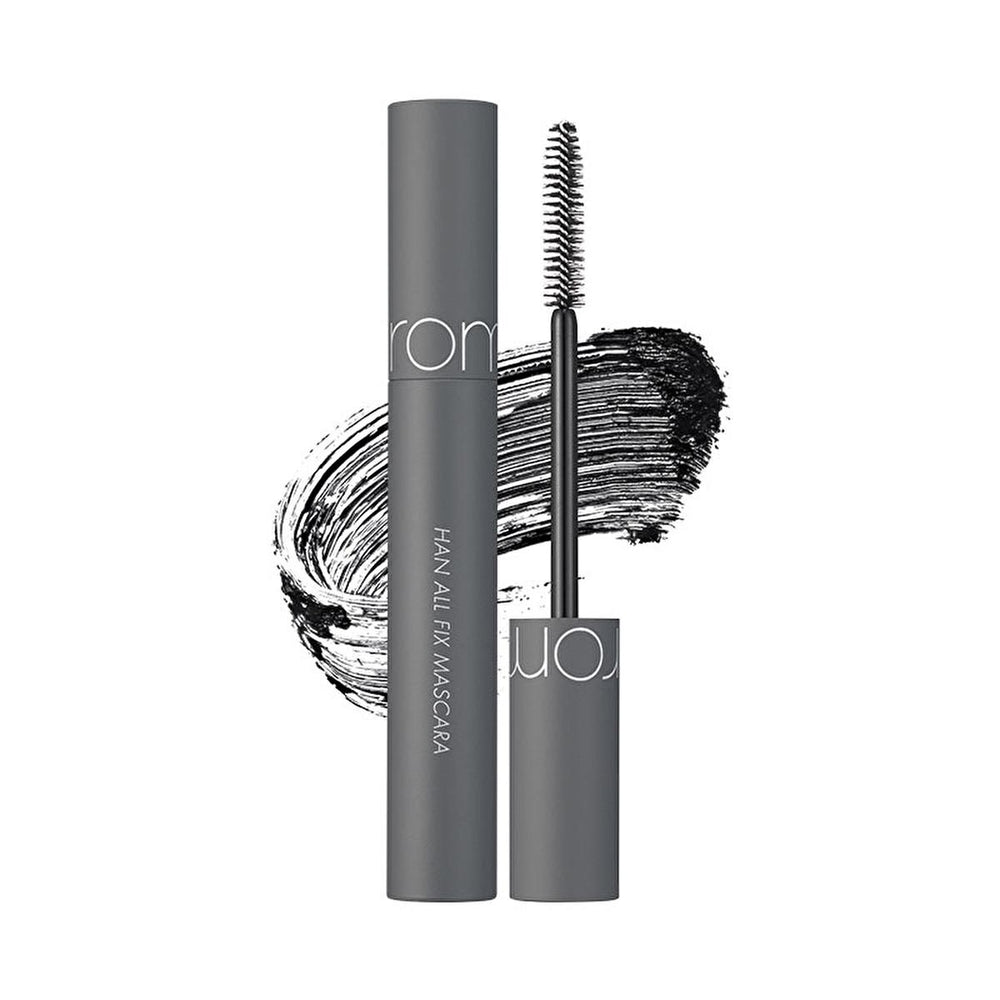 rom&nd Han All Fix Maskara V01 Volume Black - Waterproof & Volumizing Mascara for Long-Lasting Eyelashes - view 4