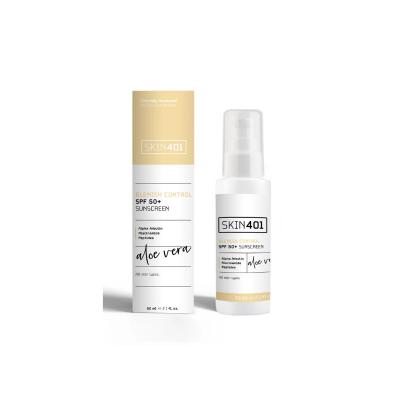 Skin401 Blemish Control Spf+50 Sunscreen 50 ml - SPF 50+ Moisturizing Sunblock with Aloe Vera Skin401 SPF 50+ Sunscreen - Moisturizing Sunblock SPF 50+ sunscreen, anti-blemish sunscreen, aloe vera sunscreen, moisturizing sunblock, niacinamide sunscreen, skin care, sun protection, blemish control, hyperpigmentation, sensitive skin, daily sun care, beach essentials, outdoor protection