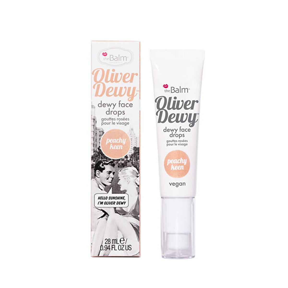 theBalm Oliver Dewy Face Drops: Achieve Radiant, Glowing Skin with this Illuminating Liquid Highlighter - Peachy Keen &amp; Sun-Kissed Options theBalm Dewy Face Drops: Radiant Liquid Highlighter dewy face drops, liquid highlighter, theBalm highlighter, peachy keen highlighter, sun-kissed highlighter, golden glow highlighter, radiant glow makeup, illuminating face drops, highlighter, face illuminator, makeup, cosmetics, dewy finish, radiant skin, black currant oil, niacinamide, skincare, beauty, luminous skin, g