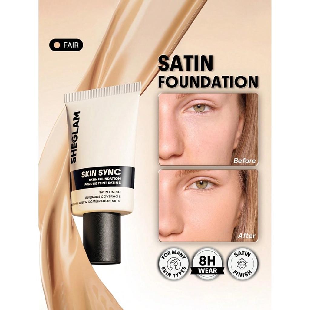 Sheglam Tube Foundation Hydrating Base Fair 30ml