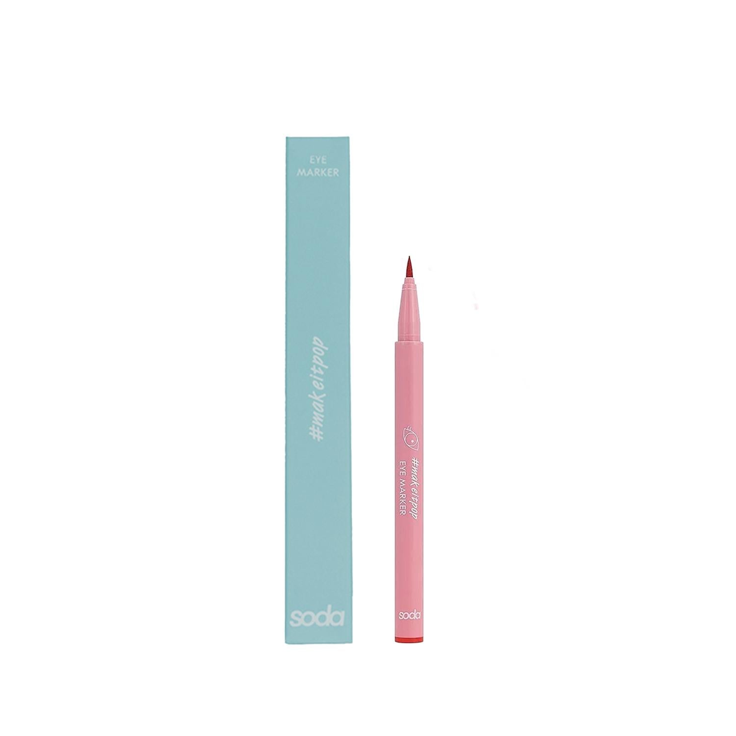 Soda Eye Marker Eyeliner 113 - Precise, Long-Lasting Cosmetic Eyeliner for Enhanced Eye Appearance Soda Eye Marker Eyeliner 113 - Precise Cosmetic Eyeliner Soda Eye Marker, Eyeliner 113, Cosmetic eyeliner, Precise eyeliner, Long-lasting eye makeup, Makeup, Eye makeup, Cosmetics, Beauty products, Travel-friendly makeup, Easy makeup application, Precise makeup tools