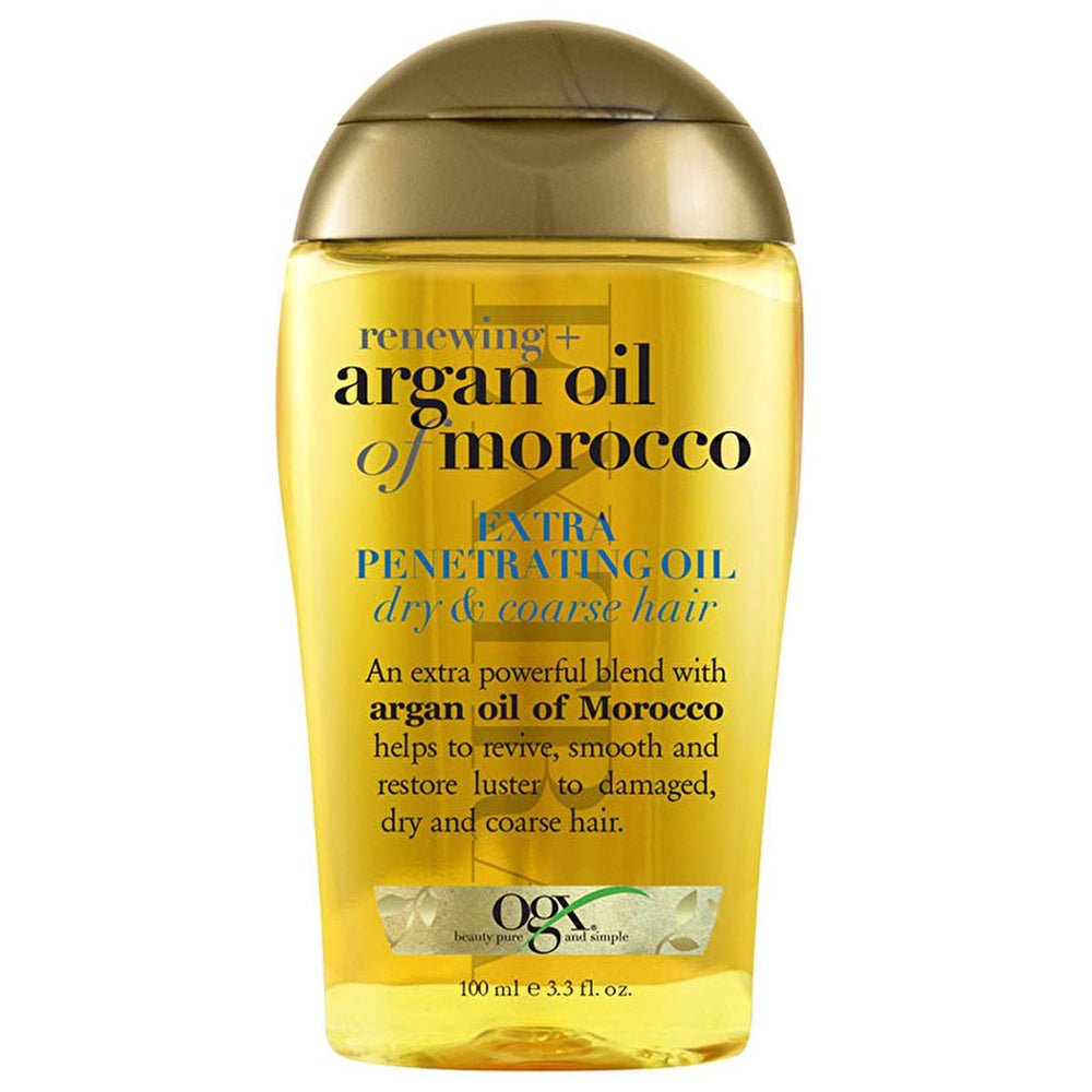 OGX Argan Oil Hair Care - Nourishing Repair for Dry & Damaged Hair, 3.38 fl oz - Hair Mask