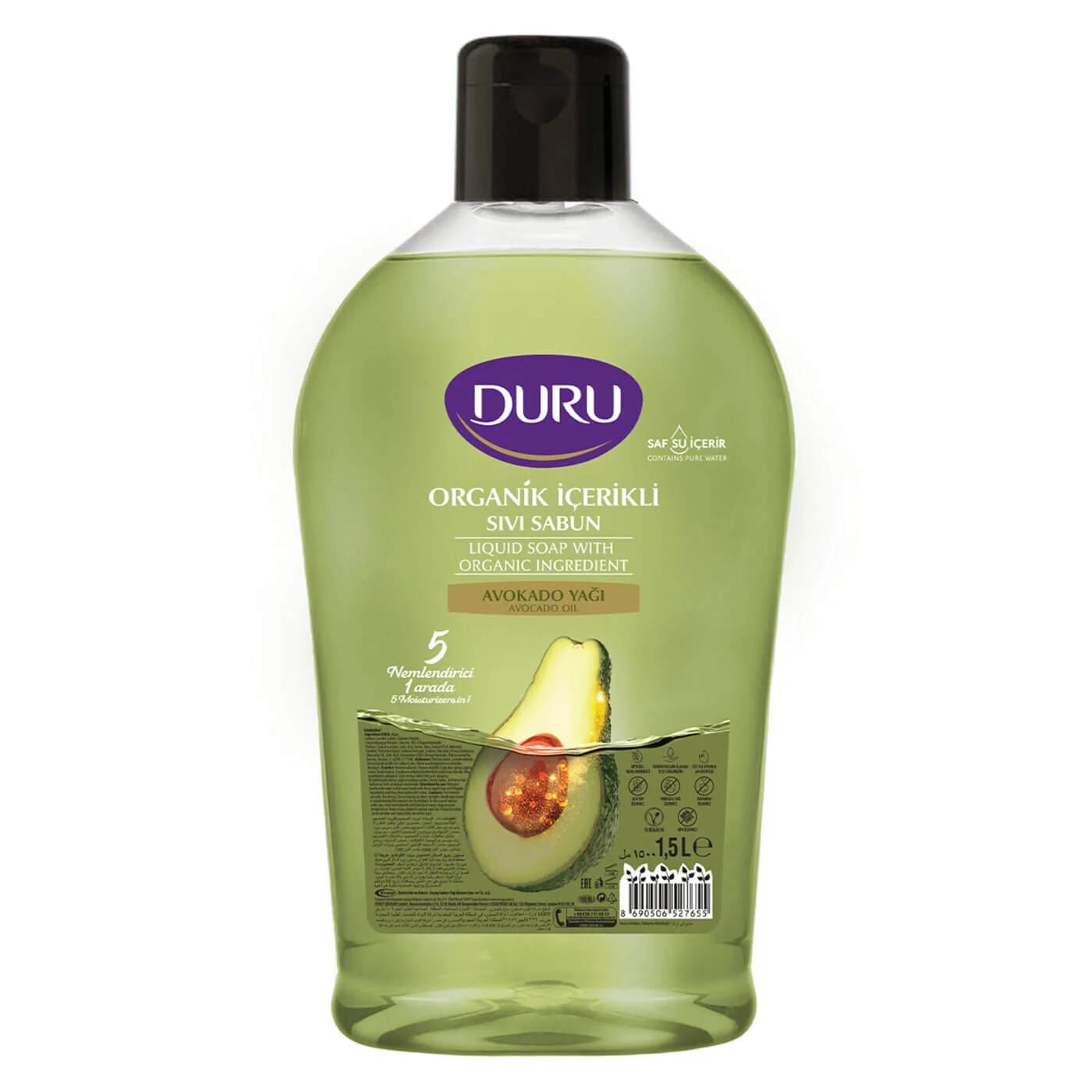 Duru Avocado Liquid Soap Moisturizing Hand Wash 1.5L