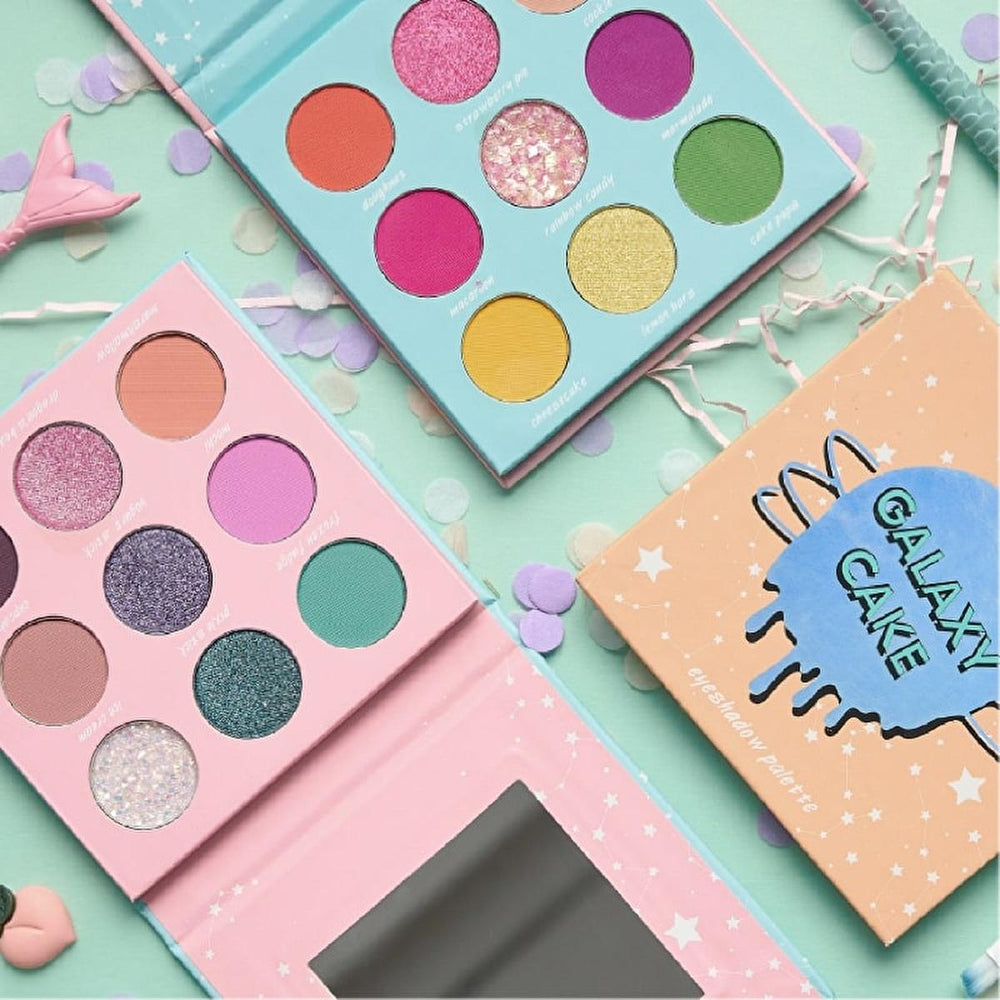Soda Galaxy Cake Eyeshadow Palette - 9 Versatile Shades for Classic & Creative Looks - view 3