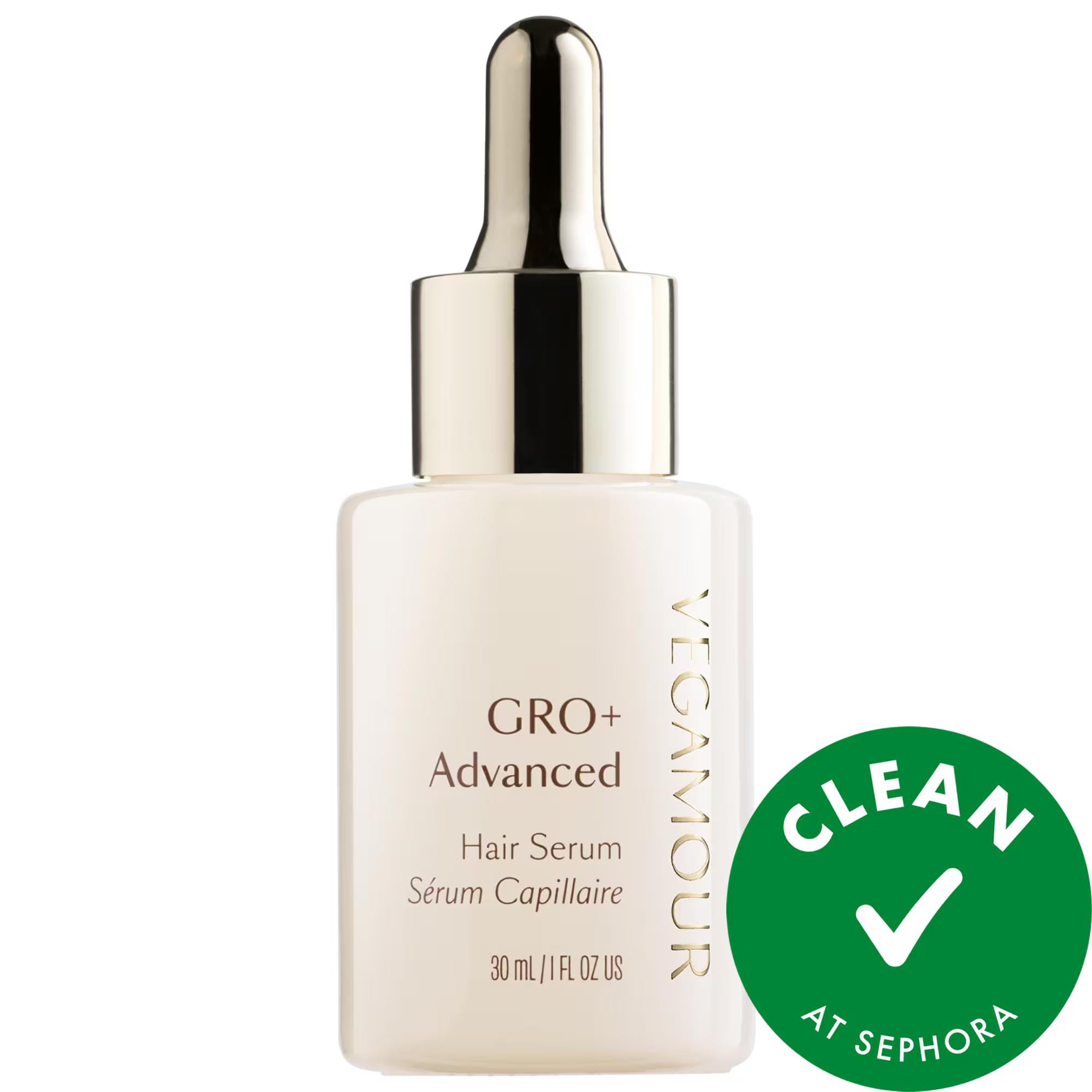 Vegamour GRO+ Advanced Hair Serum for Thinning Hair - Vegan, Gluten-Free, Cruelty-Free, Improves Hair Density & Reduces Shedding GRO+ Advanced Hair Serum - Improves Density & Reduces Shedding hair serum, hair thinning, hair shedding, vegan hair care, gluten-free hair products, cruelty-free cosmetics, scalp hydration, plant-based hair serum, hair density improvement, reduce shedding, vegan cosmetics, gluten-free cosmetics, cruelty-free hair care, hair growth serum, clean beauty, fragrance-free hair products