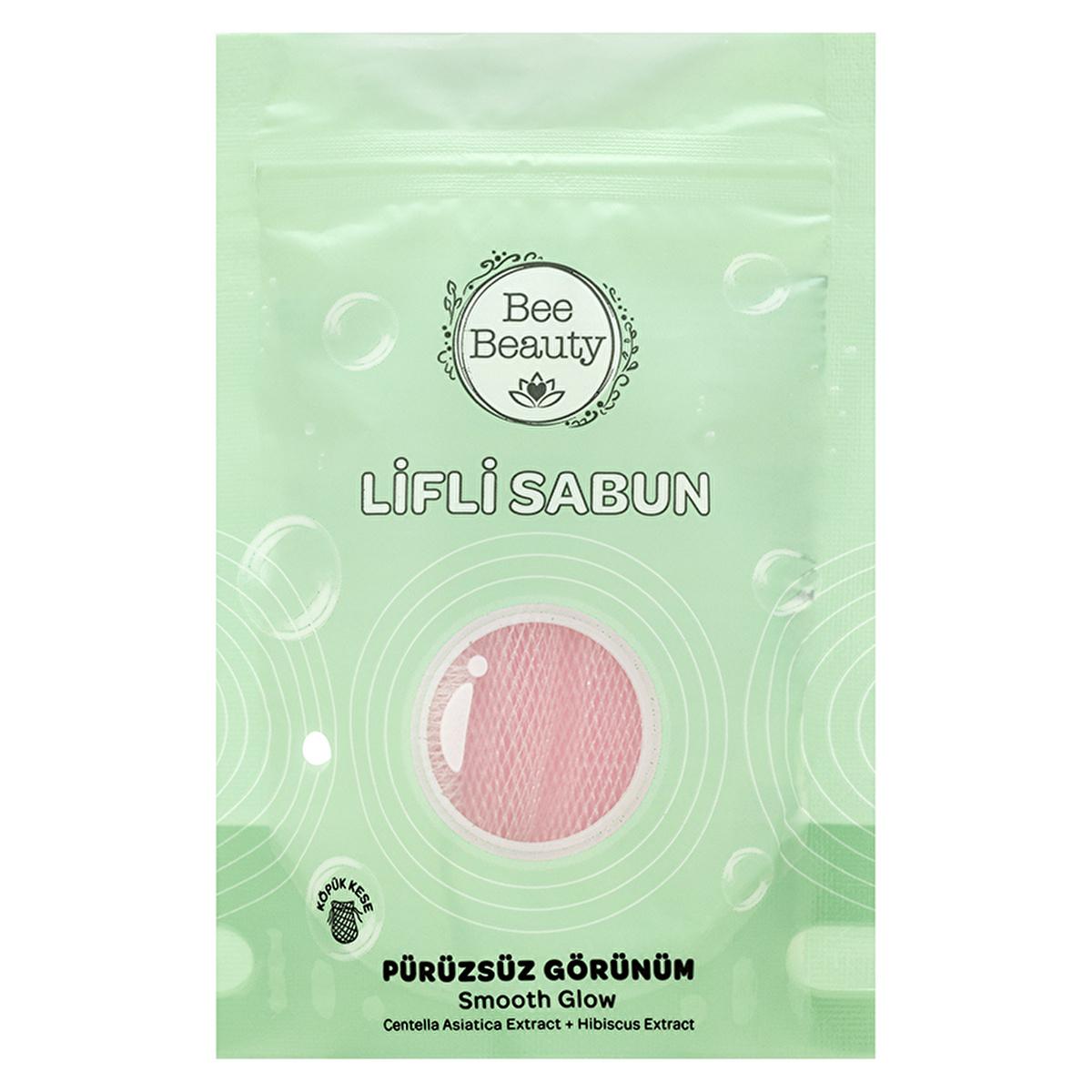 Bee Beauty Lifli Soap: Exfoliating Fiber Soap for Blemish Control & Cellulite Reduction with Centella & Hibiscus - Natural Skin Smoothing Bee Beauty Lifli Soap: Exfoliate, Blemish & Cellulite Control anti-blemish soap, cellulite reduction soap, exfoliating soap, natural beauty soap, Centella Asiatica soap, Hibiscus soap, lifli soap, fiber soap, blemish control, skin smoothing soap, soap, anti-cellulite, exfoliation, natural skincare, Centella, Hibiscus, lifli, fiber, blemishes, skin imperfections, skin tone