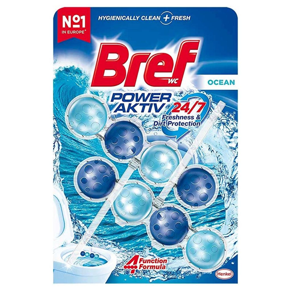 Bref Power Aktiv Ocean Toilet Rim Block Duopack 2 x 50g