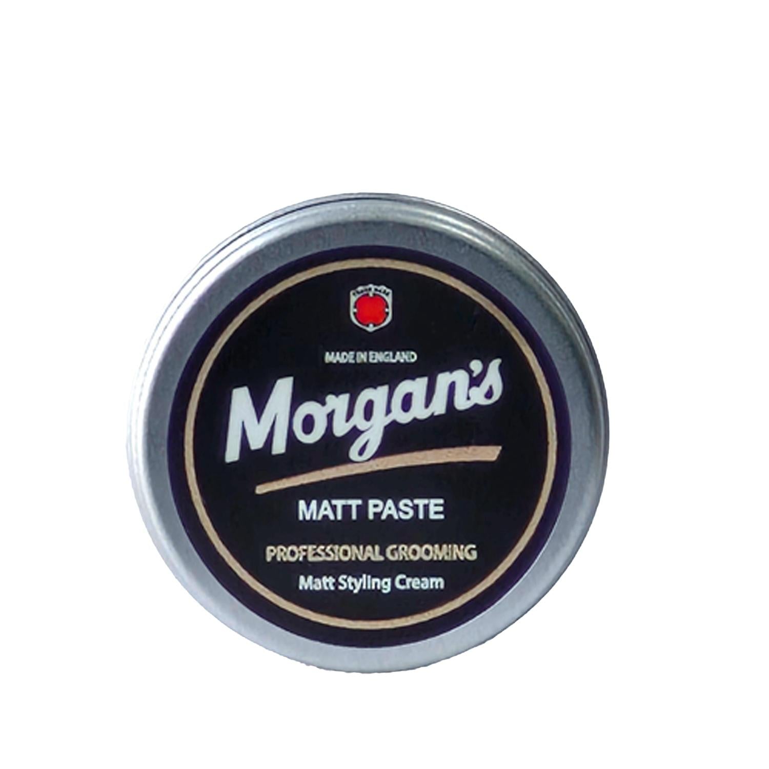 Morgan's Matte Finish Hair Styling Pomade - 15g, Non-Greasy, Styling & Holding Cream for Men Morgan's Matte Finish Pomade - Styling Cream for Men Hair styling product, Matte finish pomade, Hair holding cream, Men's grooming product, Styling paste, Non-greasy hair product, Travel-friendly grooming, Daily styling solution, Natural hair finish, Hair care for men