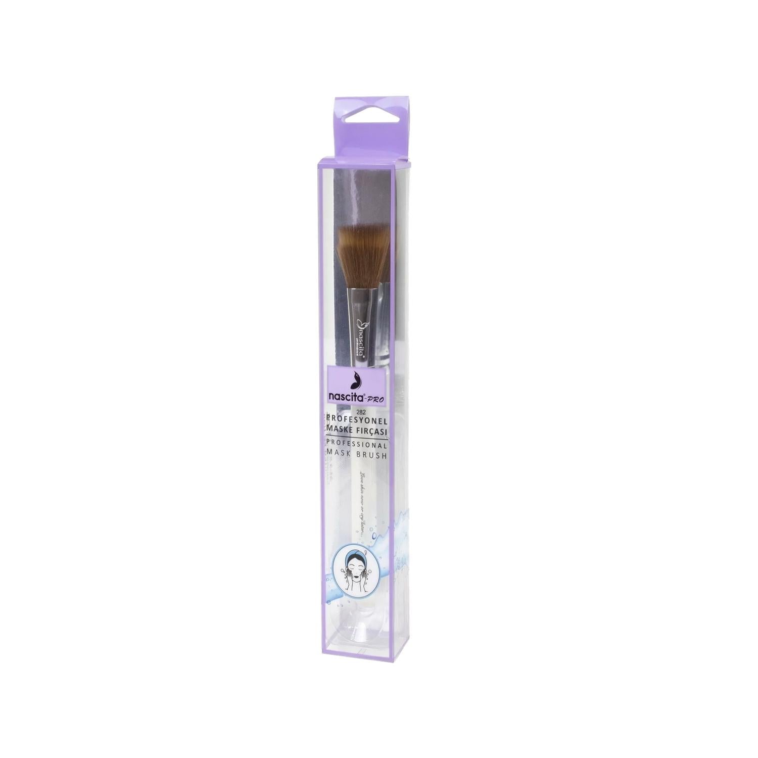 Nascita Face Mask Brush - Soft Bristles for Gentle Application, Precise Masking Tool for Skincare Routine Nascita Face Mask Brush - Precise Skincare Tool Face mask brush, Skincare tool, Nascita brand, Beauty accessory, Facial care product, Skincare routine, Precise application, Soft bristles, Gentle skincare, Hygiene in beauty tools, Cosmetic brush, Facial mask applicator, Beauty tool, Skincare essentials, Gift for skincare enthusiasts