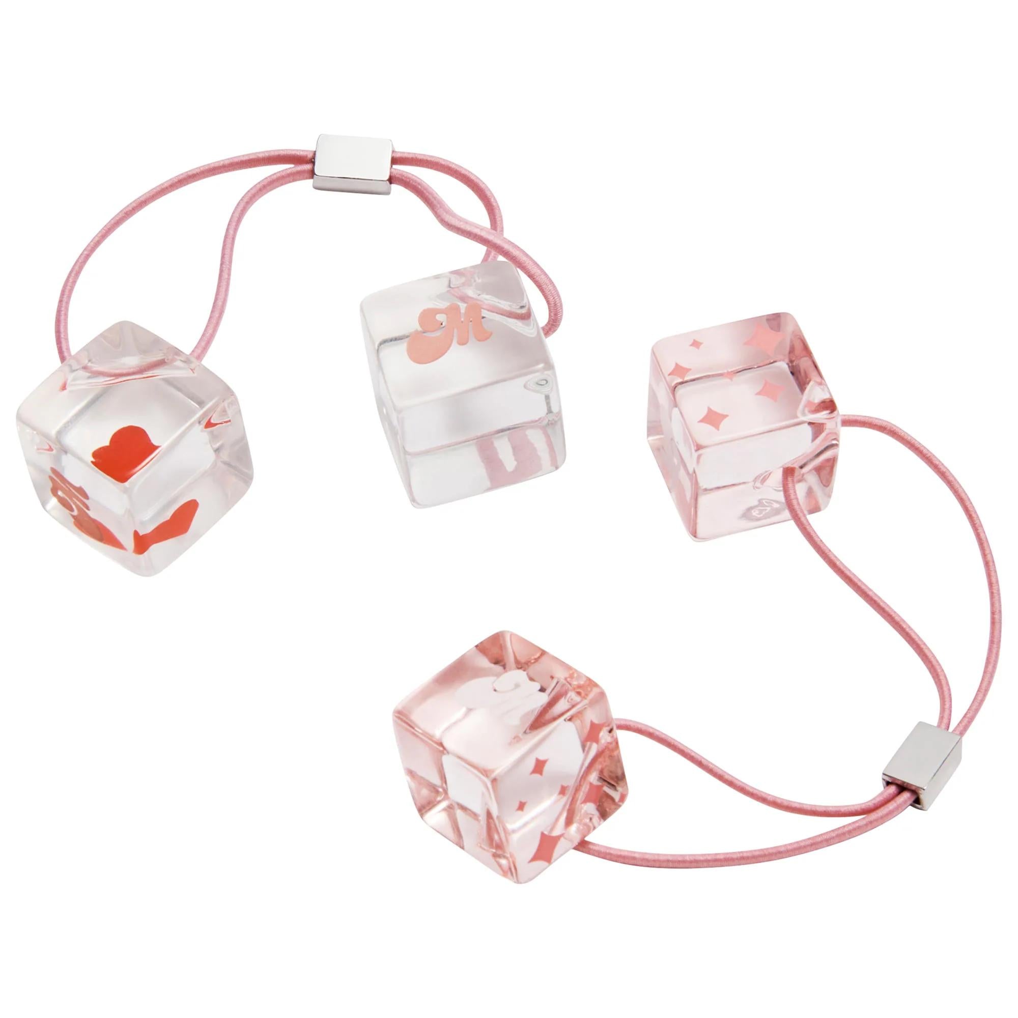 Cutie Cubes Acrylic Hair Bobbles - Stylish Hair Ties for All Hair Types - Secure Hold, Versatile Styling - Spring Hair Accessories Cutie Cubes Hair Bobbles: Stylish &amp; Secure Hair Ties hair bobbles, hair ties, hair accessories, hair styling, acrylic hair bobbles, hair accessories for women, cute hair ties, spring hair styles, bobbles, hair, accessories, scrunchies, fashion hair, hair ties for girls, hair ties for teens, back to school, acrylic, clear hair tie, pink hair tie, women's accessories, hair styling