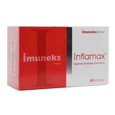 İmuneks Farma Inflamax 60 Capsules - Curcumin Supplement for Anti-Inflammatory Support - image 3