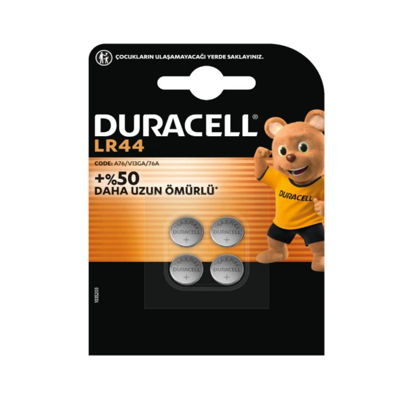 Duracell LR44 Special Alkaline Batteries 4-Pack