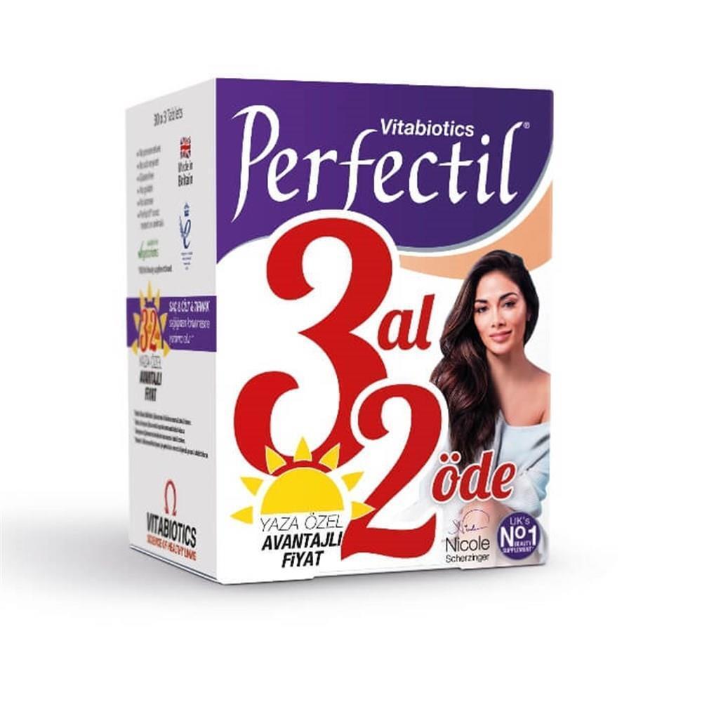 Perfectil Dietary Supplement for Hair, Skin, and Nail Health - 30 Tablets, Buy 3 Get 2 Free Perfectil Dietary Supplement for Hair, Skin &amp; Nail Health Perfectil, Dietary Supplement, Hair Skin Nail Health, Vitamins and Minerals, Nutritional Support, Beauty Supplement, Health and Wellness, Hair Care, Skin Care, Nail Health, Nutritional Deficiency, Health Conscious, Beauty from Within, Supplement for Hair, Skin and Nail, Buy 3 Get 2 Free, Health Supplements, Beauty and Wellness Products